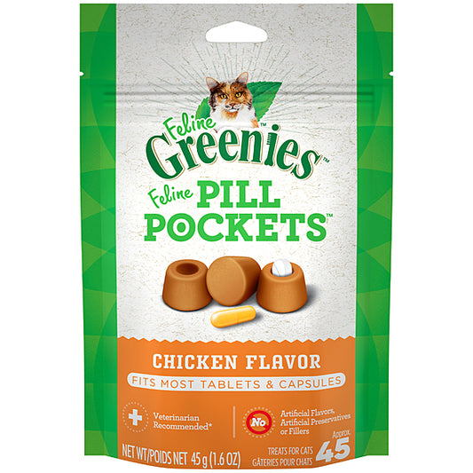 Pill Pockets Chicken 1.6OZ (6) | Cat