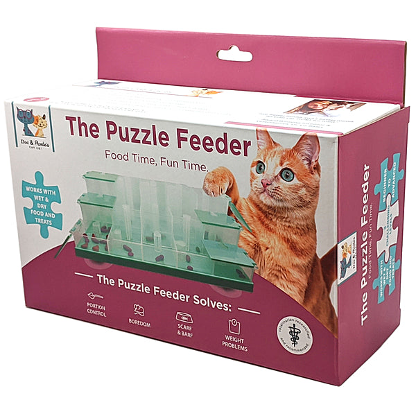 Doc&phoebe Puzzle Feeder Cat