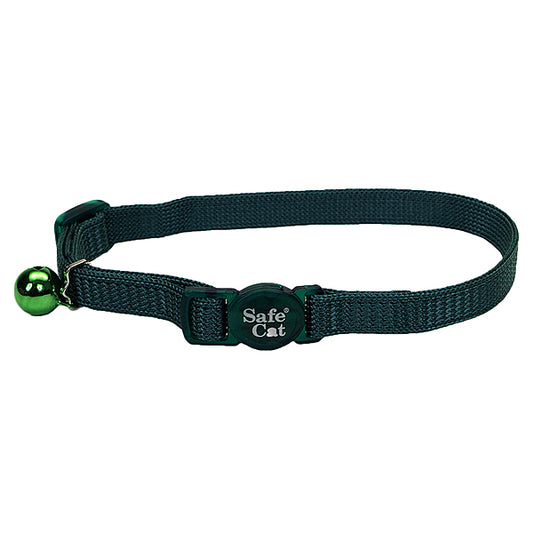 Safe Breakaway Collar Green 8-12x3/8" | Cat