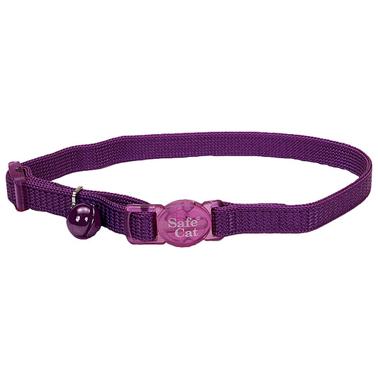 Safe Breakaway Collar Purple 8-12x3/8" | Cat