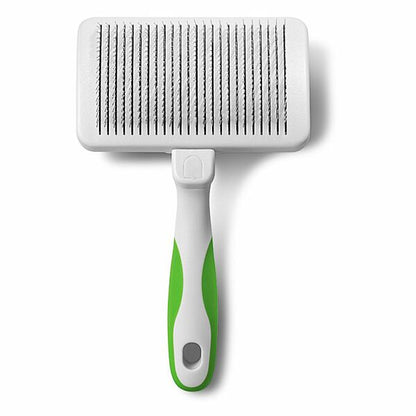 Self-Cleaning Slicker Brush