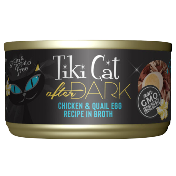 Tiki Cat After Dark GF Chicken/Quail 12/2.8 oz