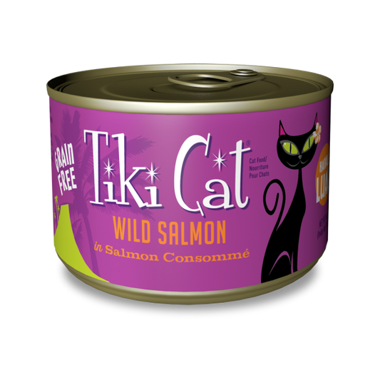 Tiki Cat Luau GF Hanalei Salmon 8/6 oz