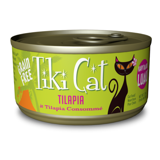 Tiki Cat Luau GF Kapi'Olani Tilapia 12/2.8 oz