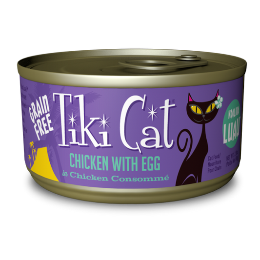 Tiki Cat Luau GF Koolina Chicken Egg 12/2.8 oz