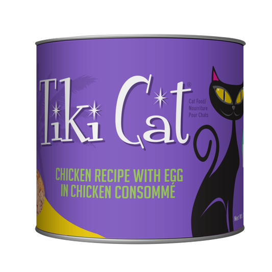 Tiki Cat Luau GF Koolina Chicken/Egg 4/10 oz