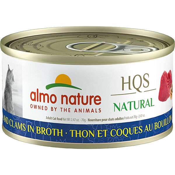 Almo Nature Tuna & Clams in Broth 70G Cat