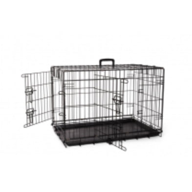 BUDZ Deluxe Double Door Wire Pet Carter M