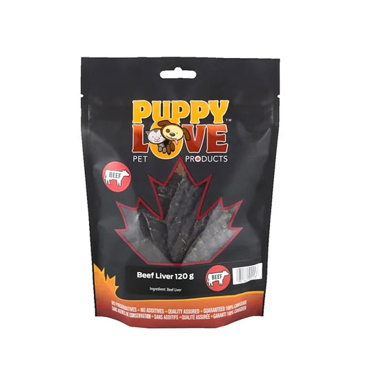 Puppy Love Pet Products Beef Liver 120g